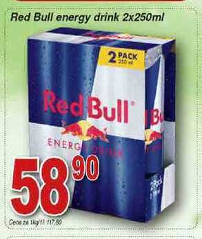 Hruška Red bull energy drink 2 x 250ml nabídka