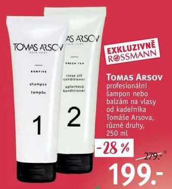 Rossmann Tomas arsov profesionální šampon na vlasy, 250 ml nabídka