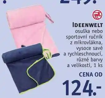 Rossmann Ideenwelt osuška nebo sportovní ručník, 1 ks nabídka