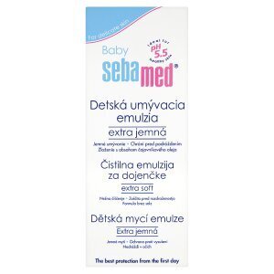 Rossmann Sebamed baby dětská mycí emulze extra jemná 200ml nabídka