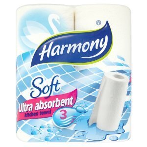 Rossmann Harmony soft ultra absorbent kuchyňské utěrky 3-vrst. 2 role nabídka