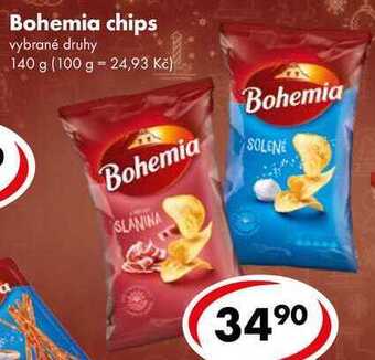 CBA Bohemia chips, 140 g nabídka