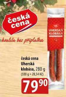 Bala Česká cena uherská klobása, 280 g nabídka