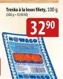 Treska à la losos filety, 100 g