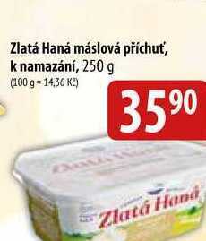 Bala Zlatá haná máslová příchuť, k namazání, 250 g nabídka
