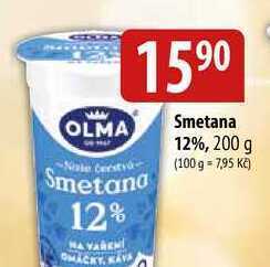 Bala Smetana 12%, 200 g nabídka