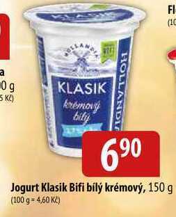 Bala Jogurt klasik bifi bílý krémový, 150 g nabídka