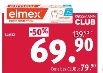 Rossmann Elmex zubní pasta nabídka