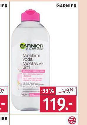 Rossmann Garnier micelární voda nabídka
