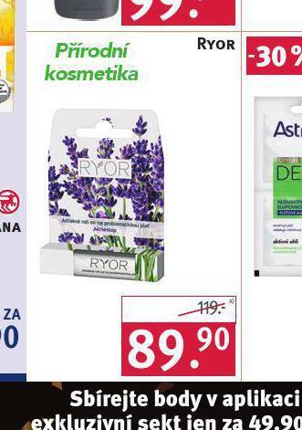 Rossmann Ryor nabídka