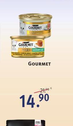 Rossmann Gourmet gold konzervy pro kočky nabídka