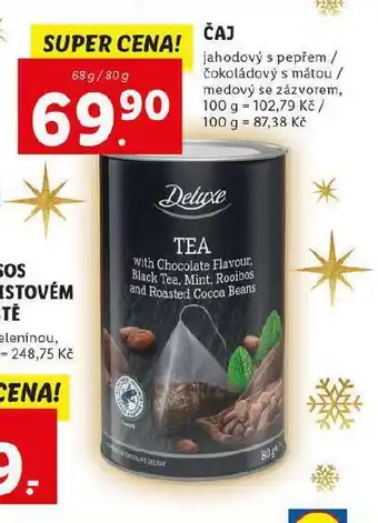 Lidl Čaj nabídka