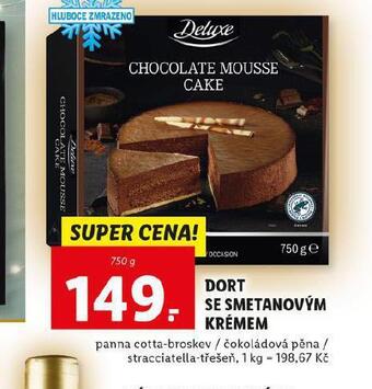 Lidl Dort se smetanovým krémem nabídka