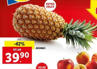 Lidl Ananas nabídka