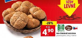 Lidl Bio cereální kaiserka nabídka