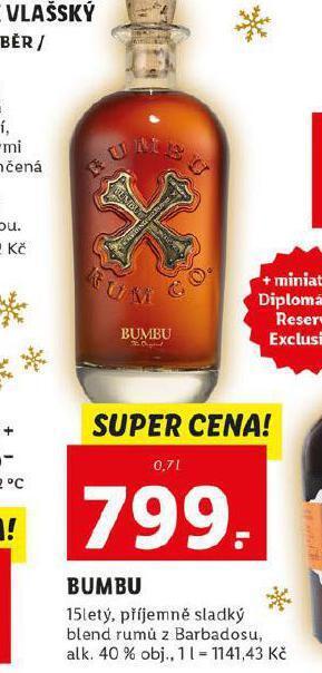 Lidl Bumbu nabídka