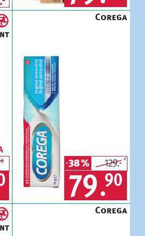 Rossmann Corega fixační krém na zubní náhrady nabídka