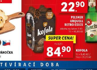 Lidl Kofola nabídka