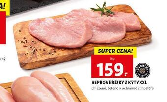 Lidl Vepřové řízky z kýty xxl nabídka