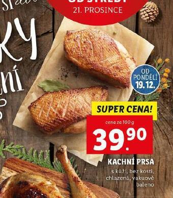 Lidl Kachní prsa nabídka