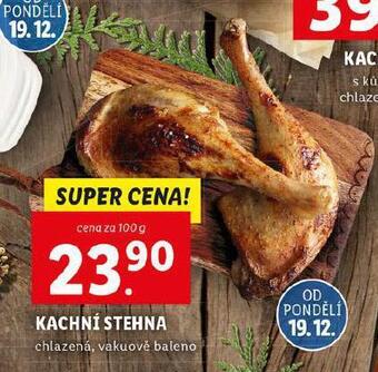 Lidl Kachní stehna nabídka