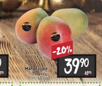 Billa Mango zralé nabídka