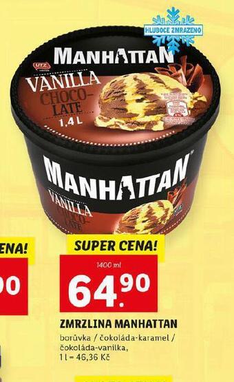 Lidl Zmrzlina manhattan nabídka