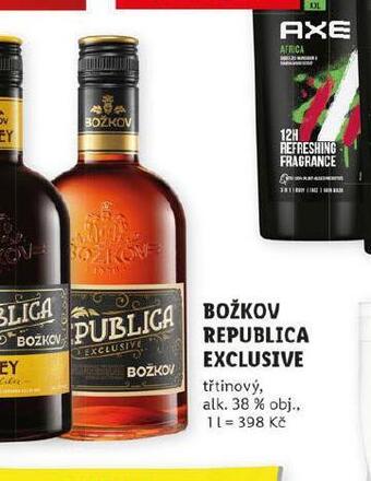 Lidl Božkov republica exclusive nabídka