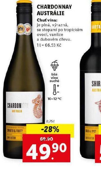 Lidl Chardonnay austrálie nabídka