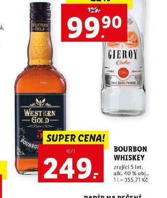 Lidl Bourbon whiskey nabídka