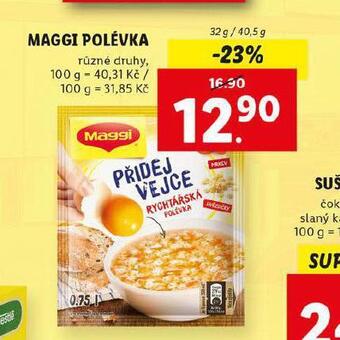 Lidl Maggi polévka nabídka