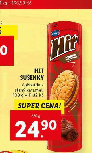 Lidl Hit sušenky nabídka