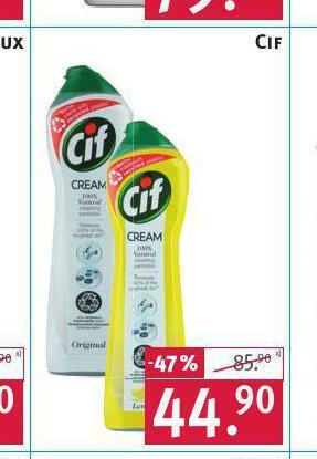 Rossmann Cif nabídka