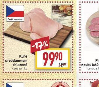 Billa Kuře s rodokmenem nabídka