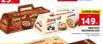 Lidl Marlenka medová roláda nabídka