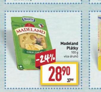 Billa Madeland plátky nabídka