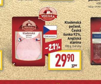 Billa Kladenská pečeně nabídka