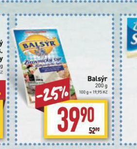 Billa Balsýr nabídka