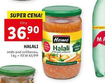 Lidl Halali nabídka