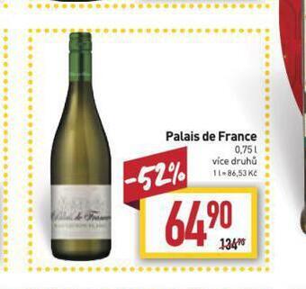 Billa Palais de france nabídka