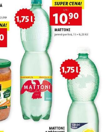 Lidl Mattoni nabídka