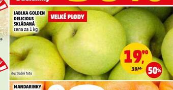 Penny Market Jablka golden delicious nabídka