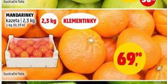 Penny Market Mandarinky nabídka