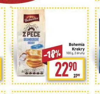 Billa Bohemia krekry nabídka