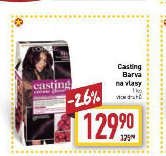 Billa Casting barva na vlasy nabídka