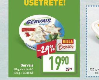 Billa Gervais nabídka