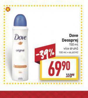 Billa Dove deosprej nabídka