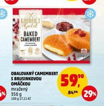 Penny Market Obalovaný camembert s brusinkovou omáčkou nabídka