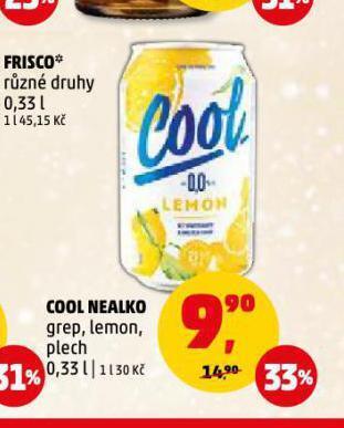 Penny Market Cool nealko nabídka