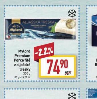 Billa Mylord premium porce filé z lajašské tresky nabídka